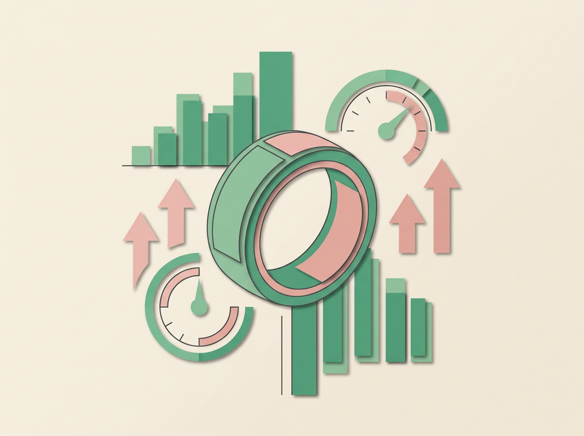 a minimalist render of the new Oura Ring 5